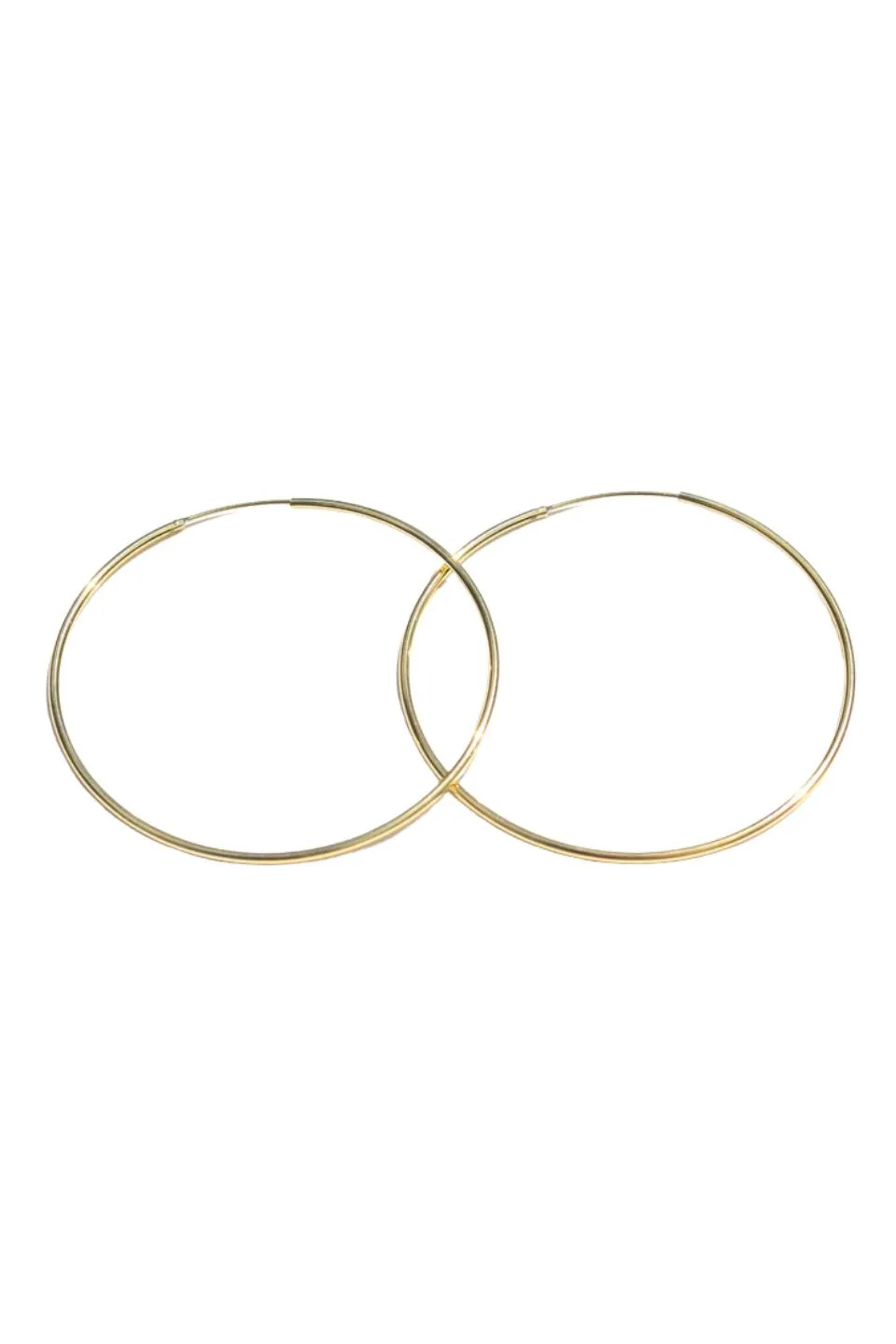 Classic Gold Thin Hoop