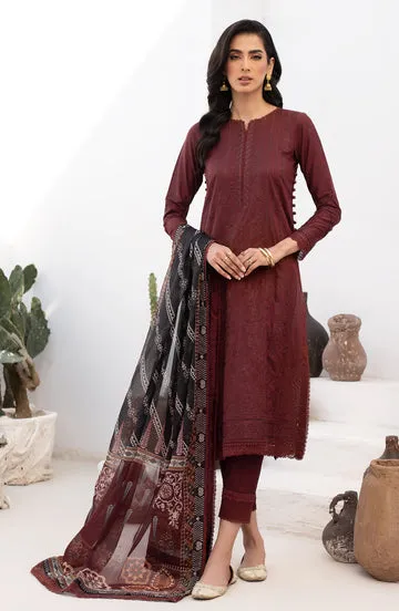 Classic Pakistani Salwar Kameez with Dupatta Maroon Dress