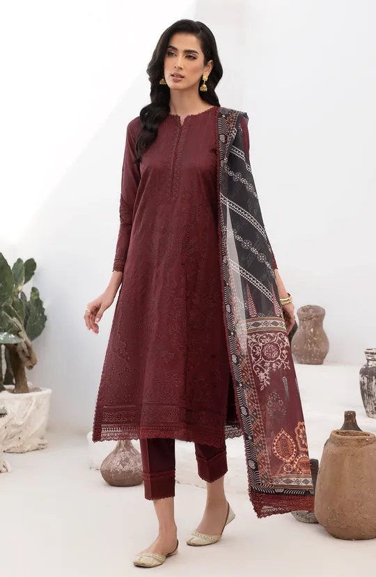 Classic Pakistani Salwar Kameez with Dupatta Maroon Dress