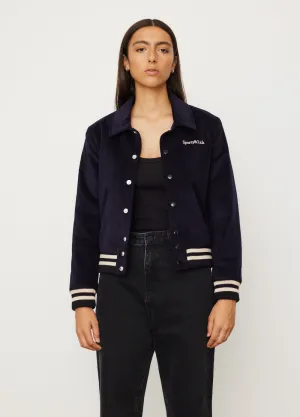 Corduroy Varsity Jacket