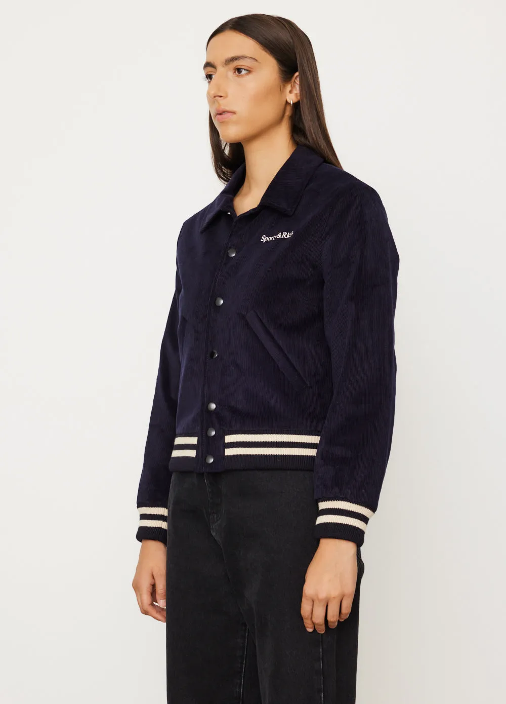 Corduroy Varsity Jacket