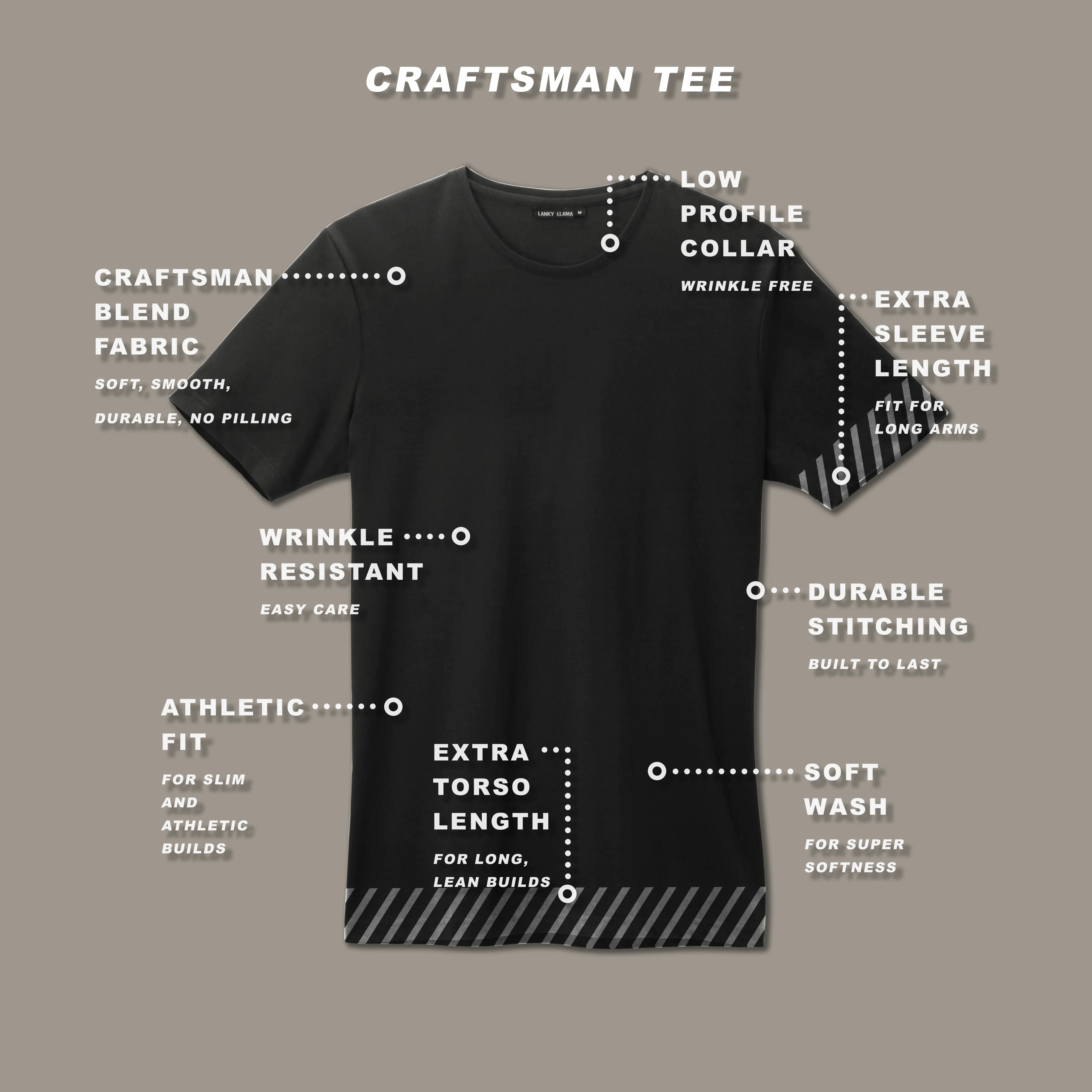 Craftsman Crew Neck Tee