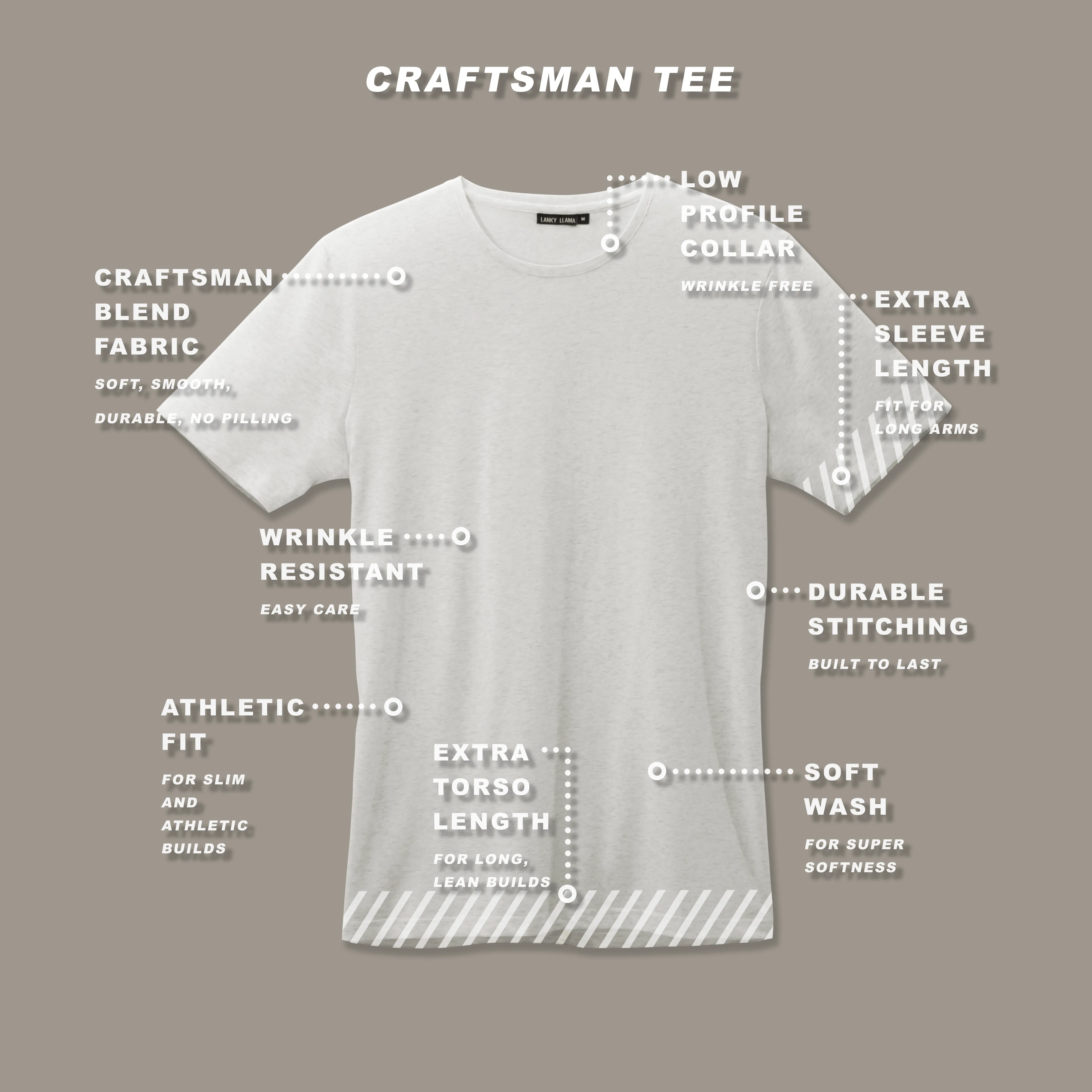 Craftsman Crew Neck Tee