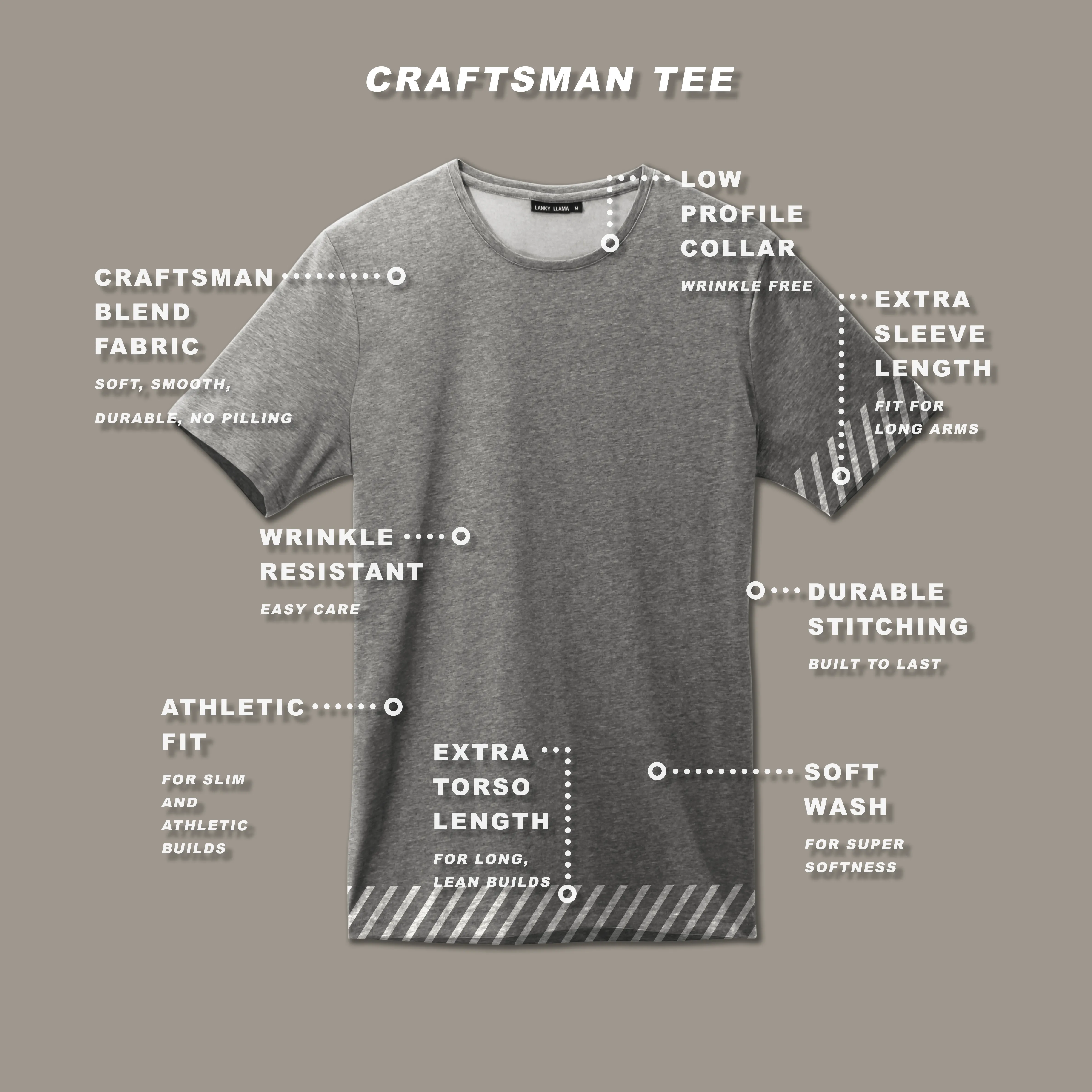 Craftsman Crew Neck Tee