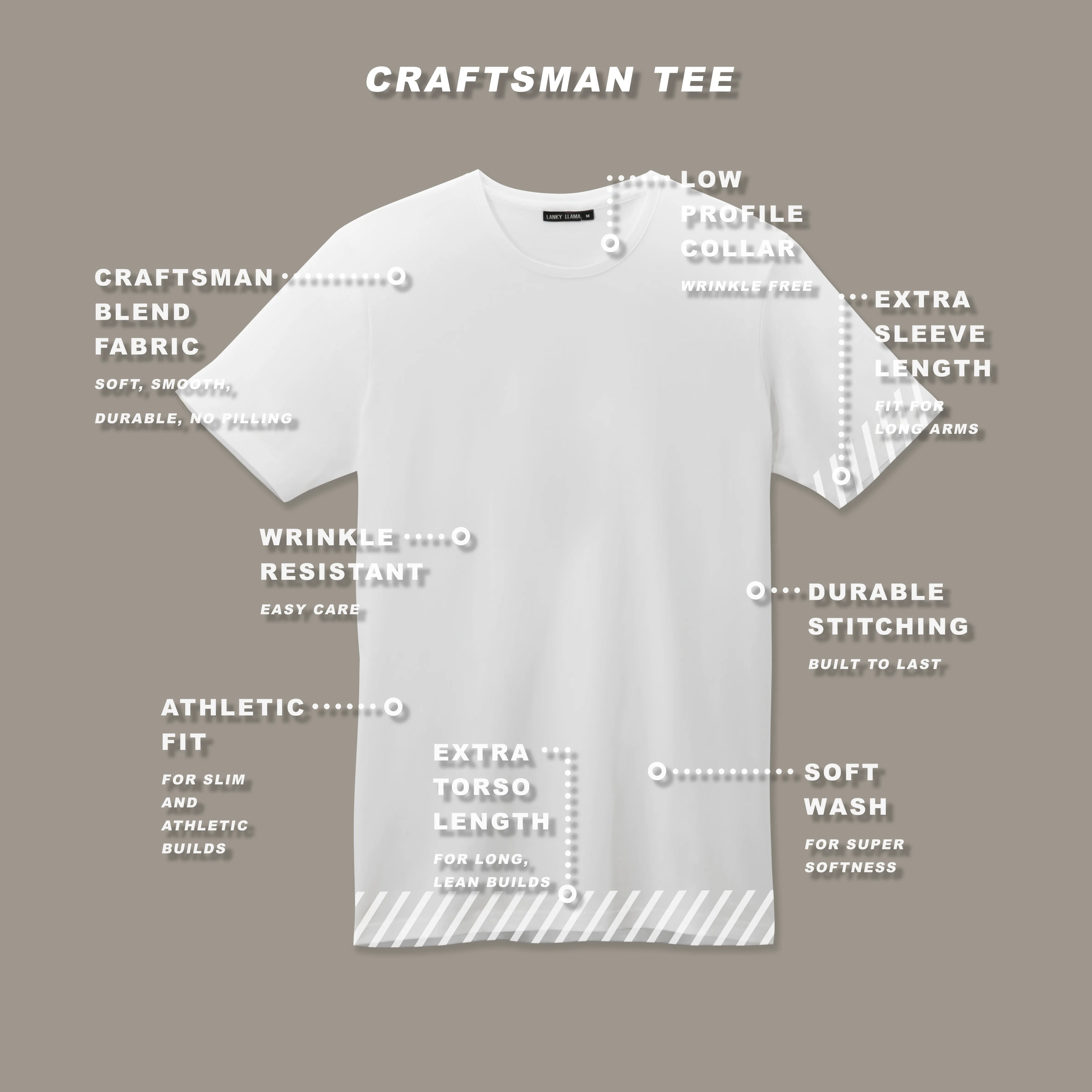 Craftsman Crew Neck Tee