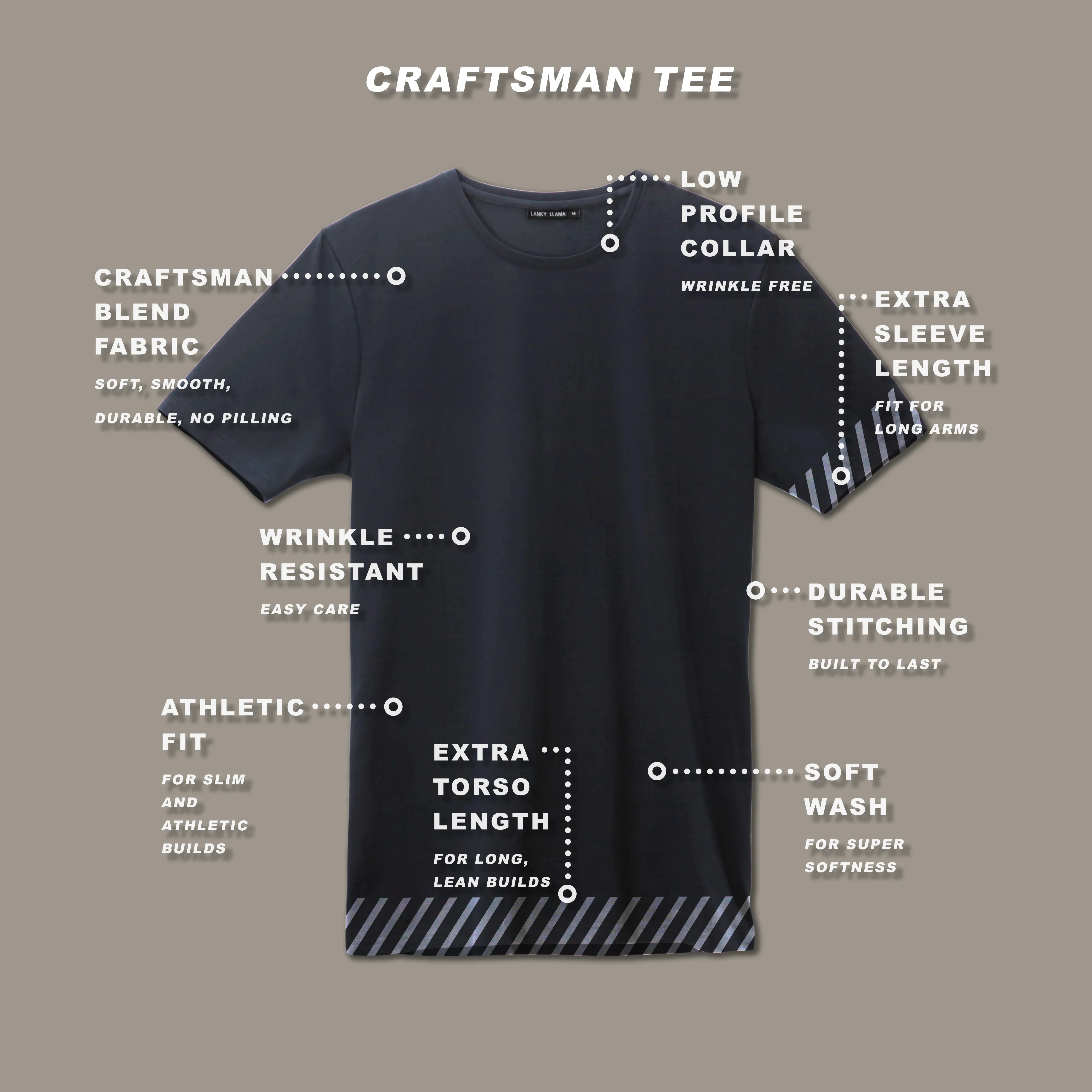 Craftsman Crew Neck Tee