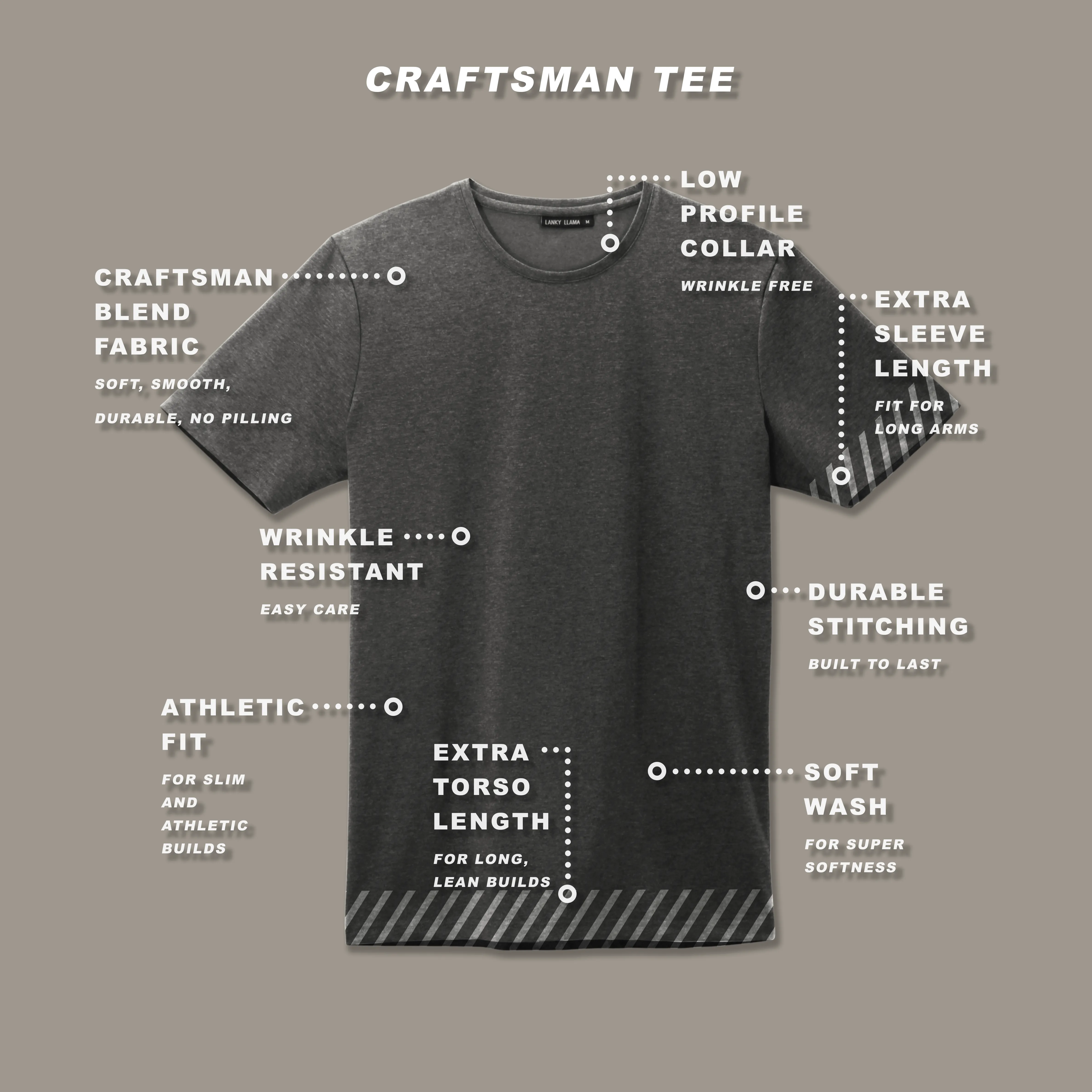 Craftsman Crew Neck Tee