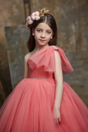 Deluxe One-Shoulder Young Fashionista Dress