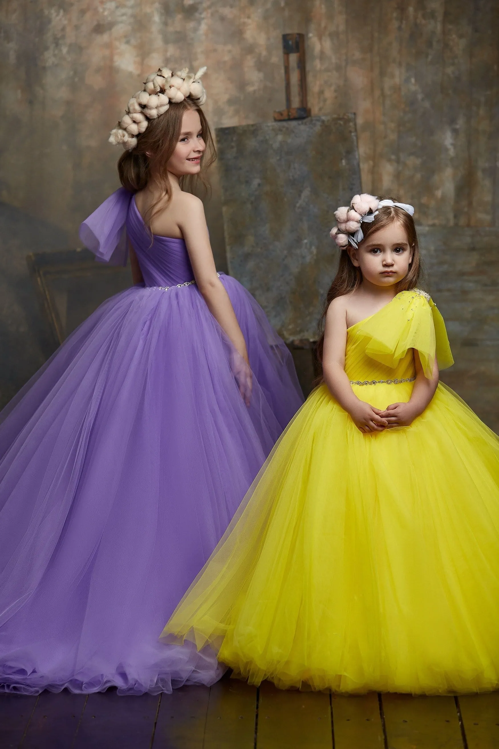 Deluxe One-Shoulder Young Fashionista Dress