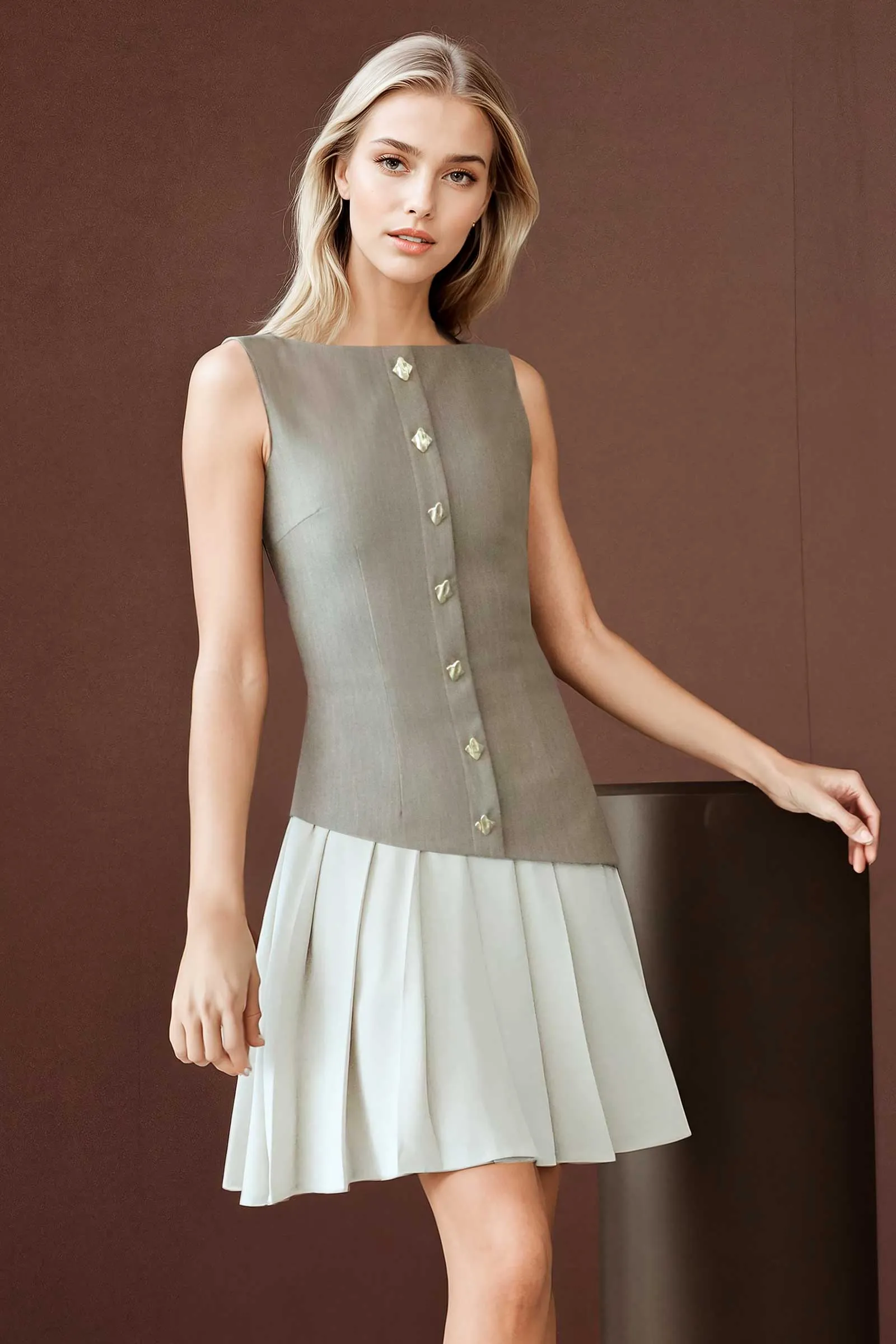 Derse Dress (Khaki)