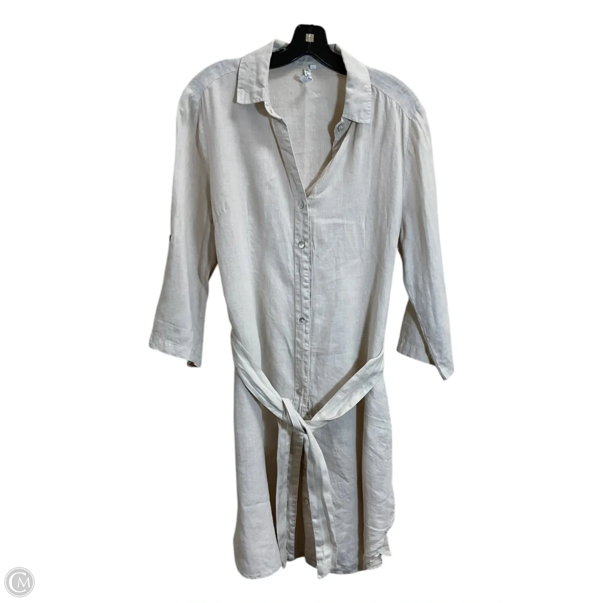 Dress Work By Clothes Mentor In Tan, Size: M