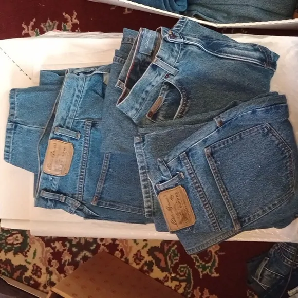 Eddie Bauer size 8, lots of three, women's jeans