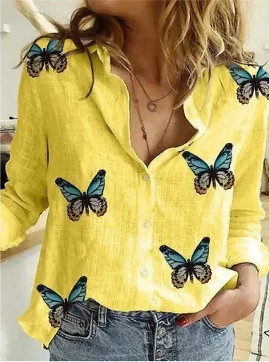 Elisa | Vintage Linen Blouse