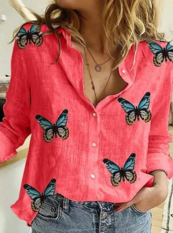 Elisa | Vintage Linen Blouse