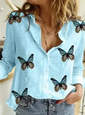 Elisa | Vintage Linen Blouse