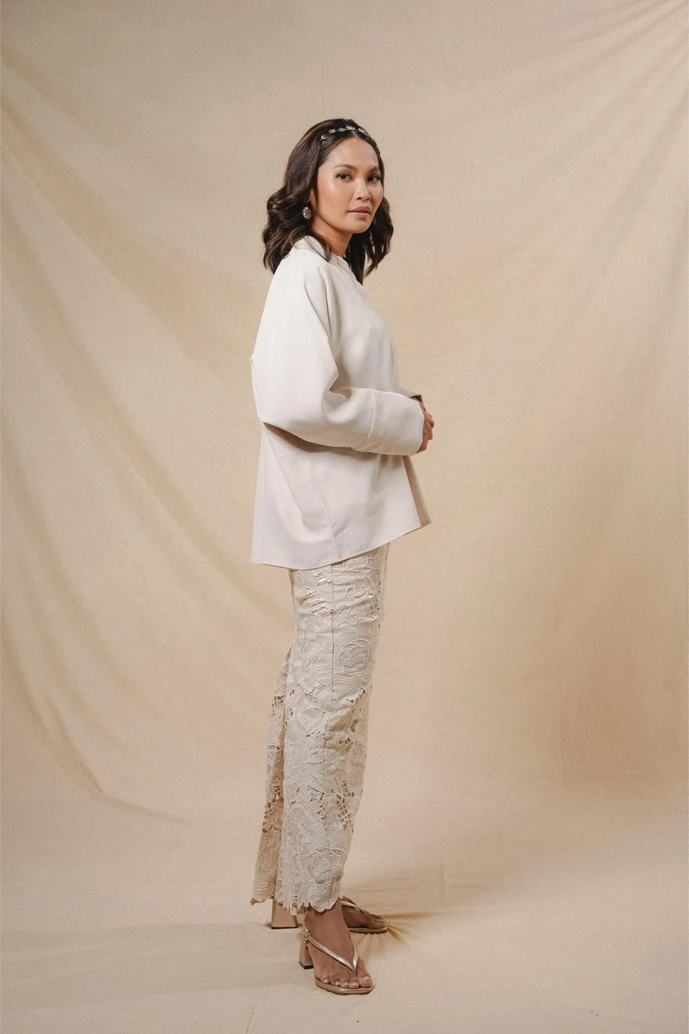 EVE TOP IN IVORY