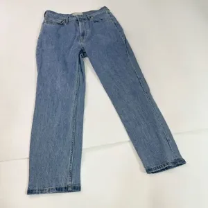 Everlane Jeans Womens 27 Mid-Wash High-Rise Organic Cotton Cheeky Crop Denim