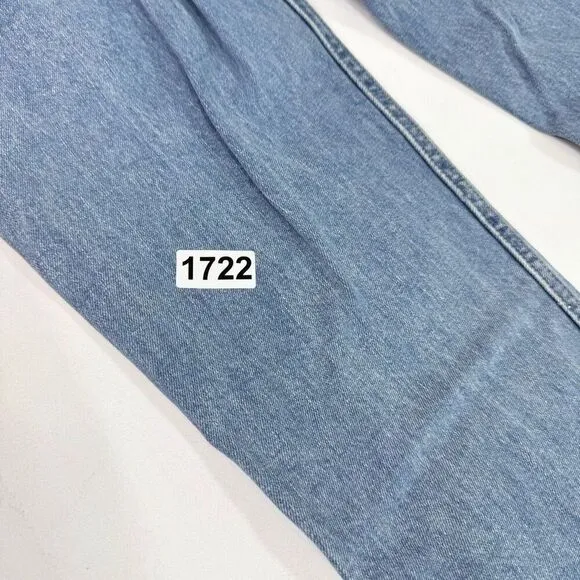 Everlane Jeans Womens 27 Mid-Wash High-Rise Organic Cotton Cheeky Crop Denim