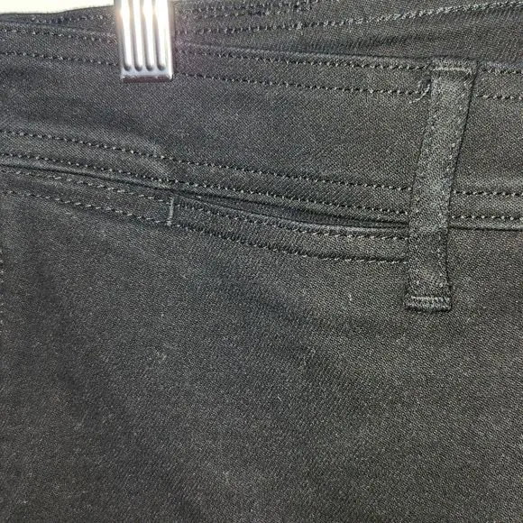 Everlane Way-High clean front Skinny Jeans Womens 32 Black  Organic Cotton