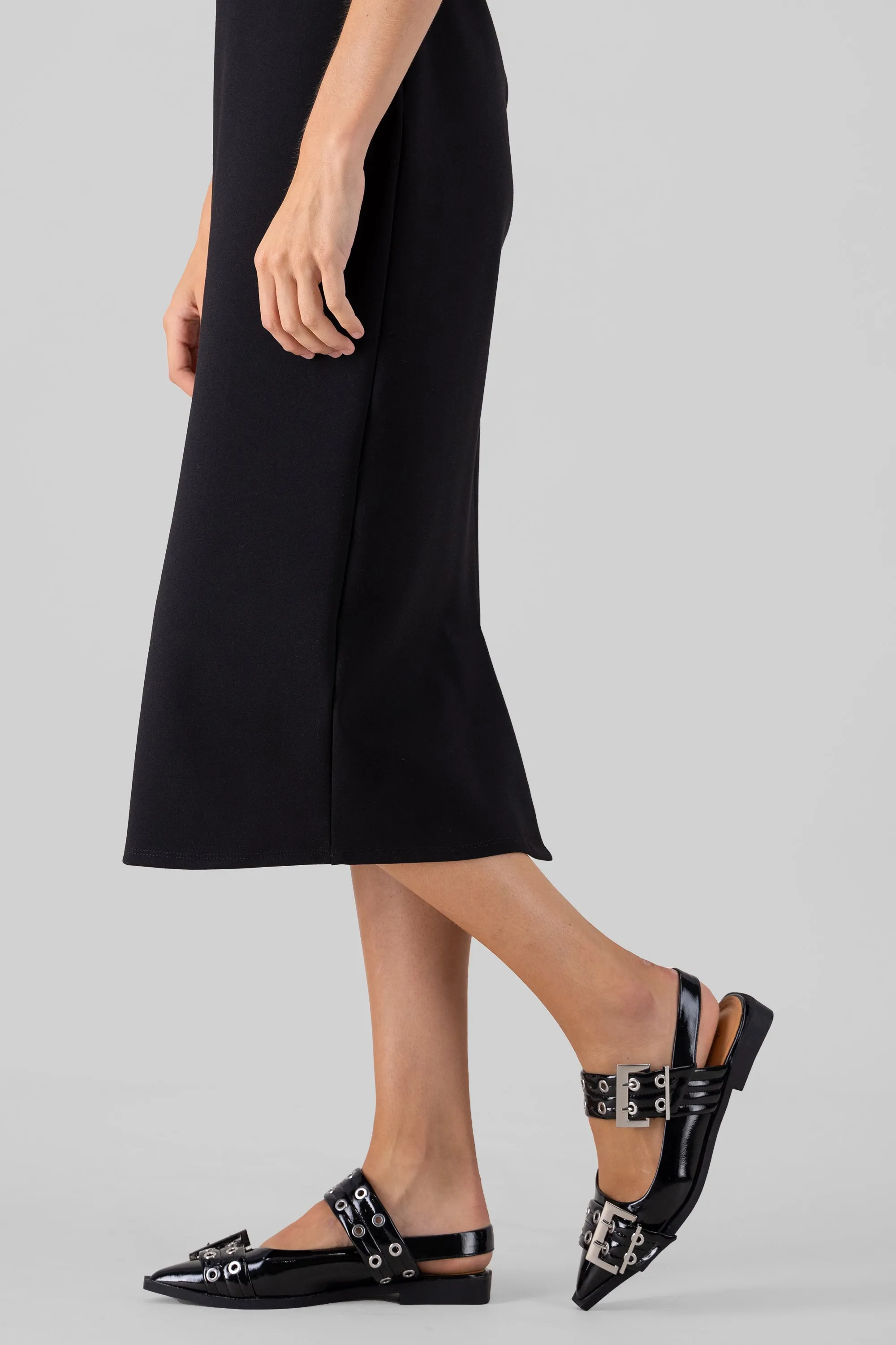 Flat puntal dos tiras eyelets hebillas