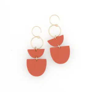 Flitta Semicircle Earring · Triplet