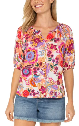 FLORAL PARADISE BLOUSE