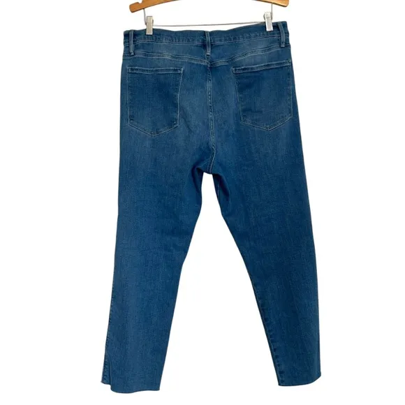 Frame Denim Le Sylvie Crop Jeans Decades Size 34