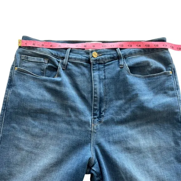 Frame Denim Le Sylvie Crop Jeans Decades Size 34