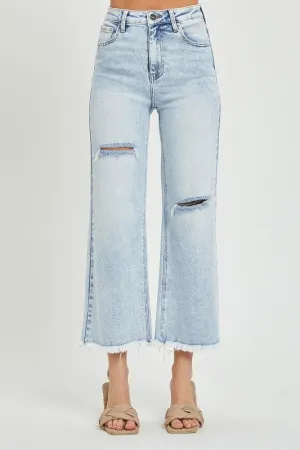 Frayed Crop Jeans