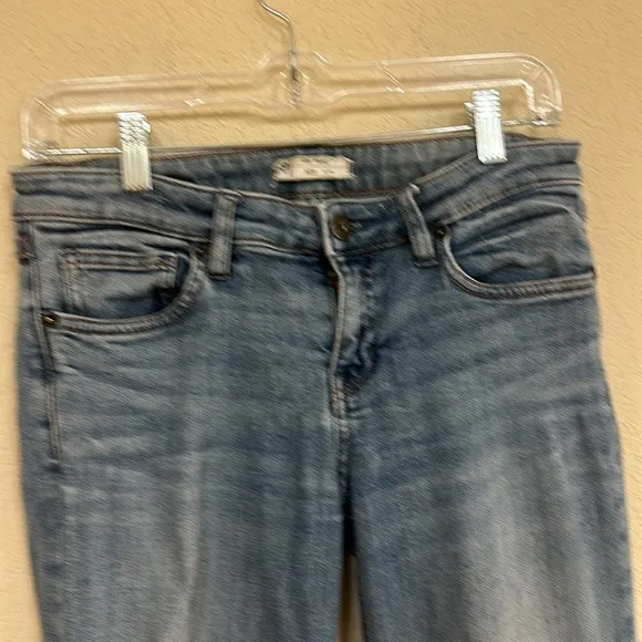 Free People womans slit ankle Mid-Rise Jeans size 27