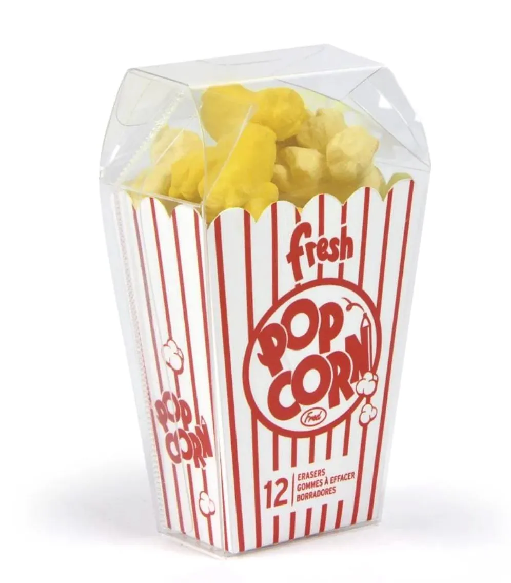 Fresh Popcorn Erasers