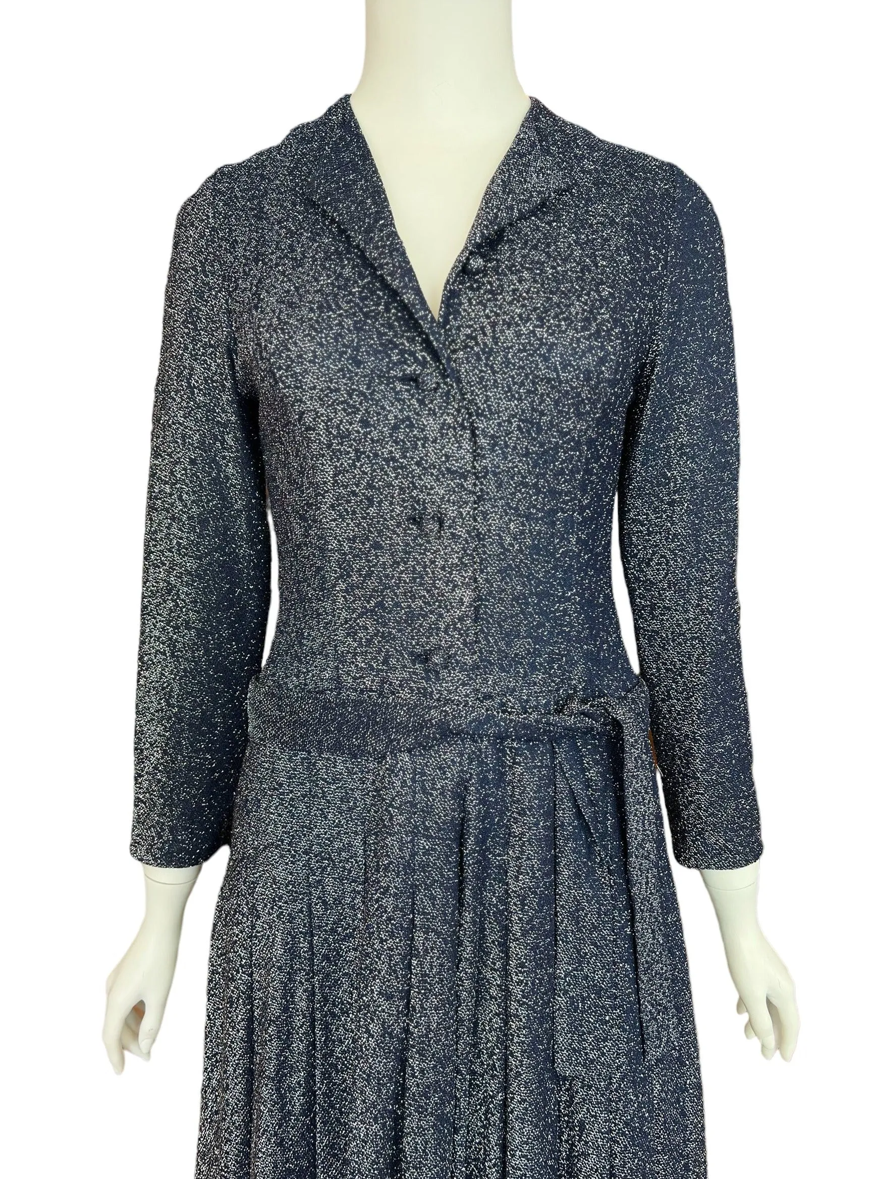 Geoffrey Beene A Starry Night Dress 20's inspired 70's