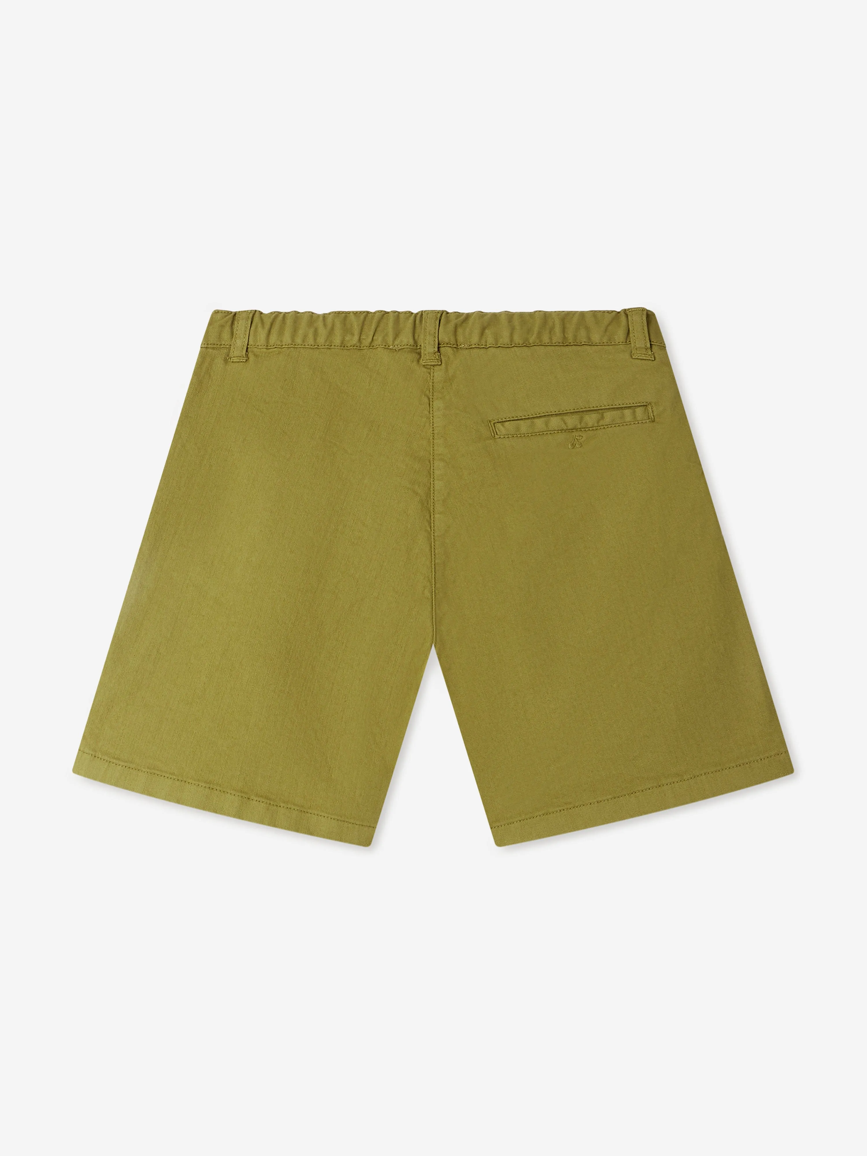 Girls Cotton Shorts in Green