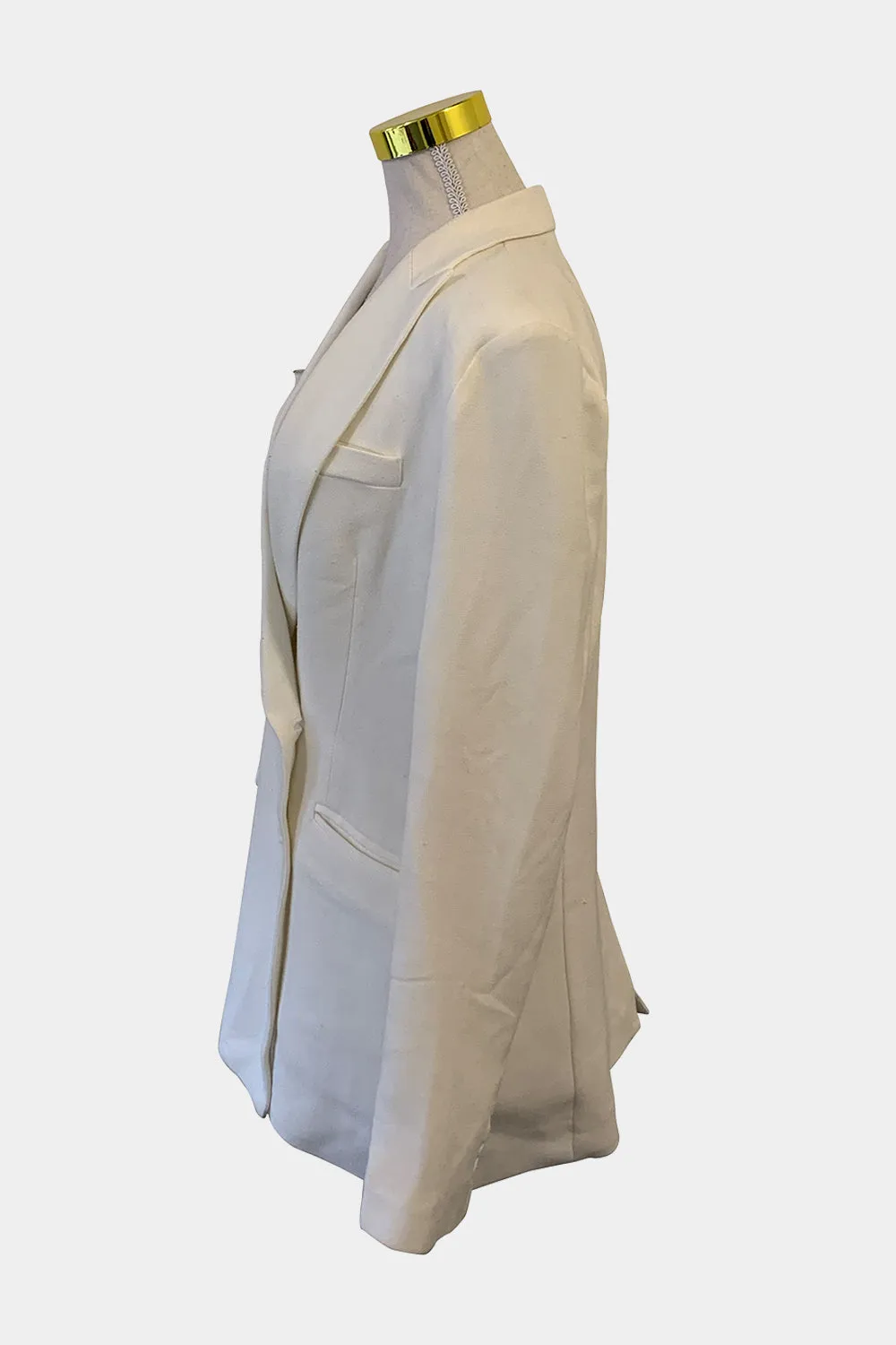 GLASSONS White Blazer