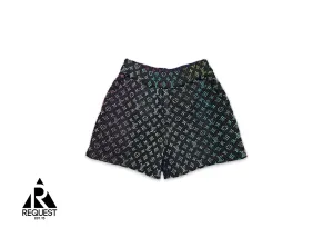 Gradient Monogram Mesh Shorts “Multicolor”