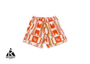 Grasse Trunks "Orange/OffWhite"