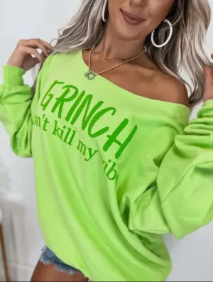 Grinch Christmas sweatshirt