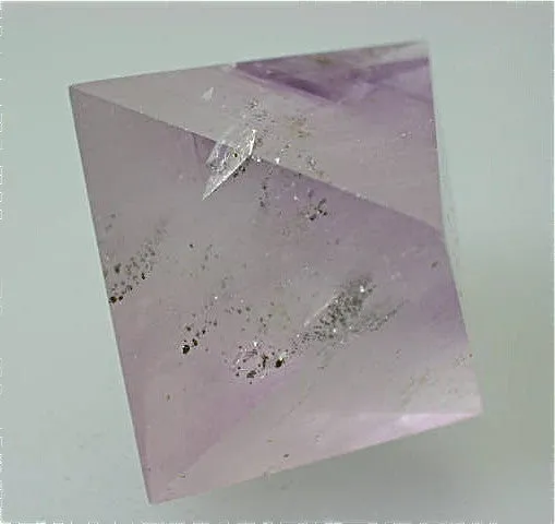 Hand-Polished Fluorite, Annabel Lee Mine, Ozark-Mahoning Company, Harris Creek District, Southern Illinois, Miniature 3.0 cm on edge, $65.  Online 11/10.  SOLD.