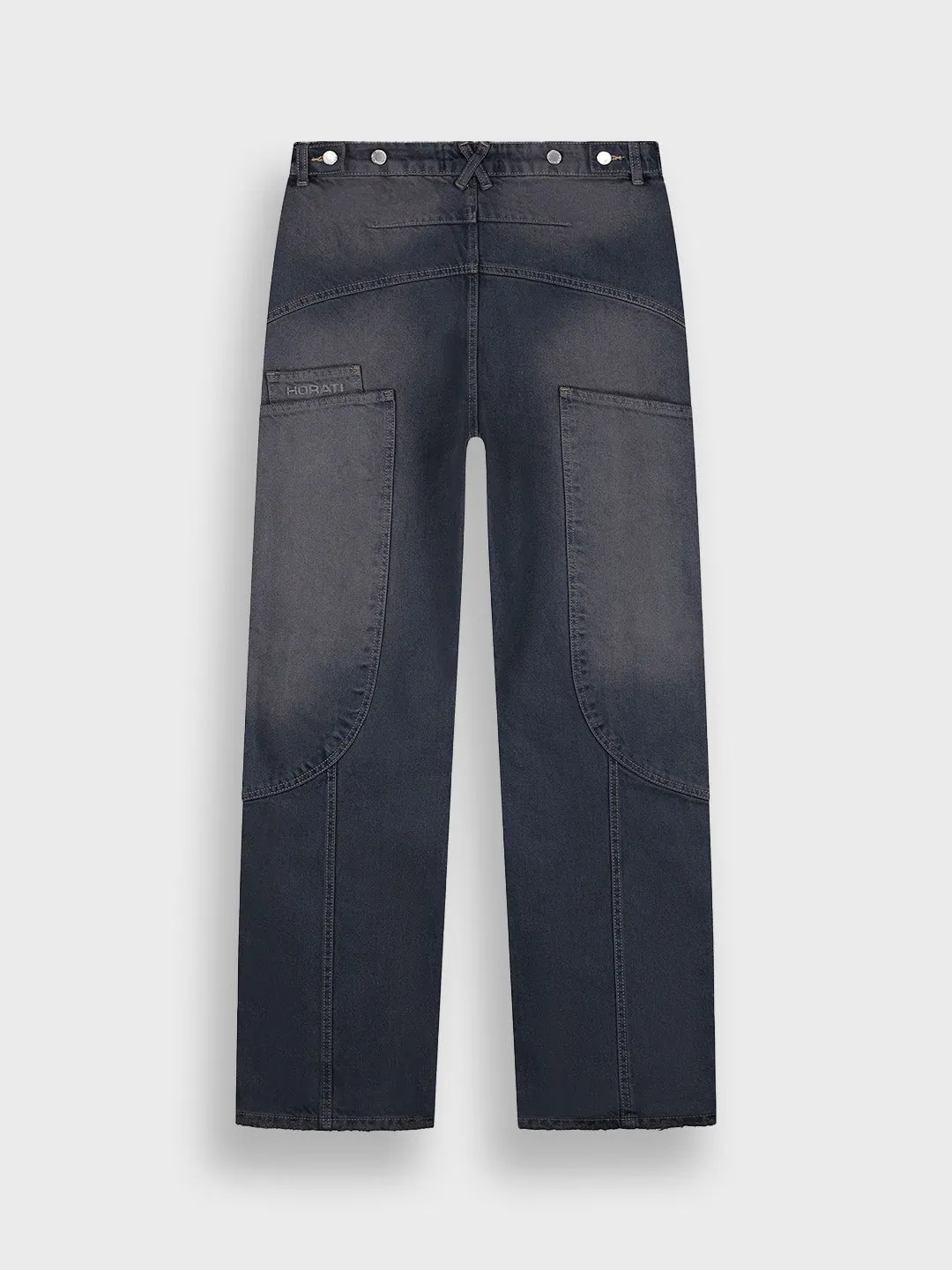 Horati Washed Jeans | Dark Blue