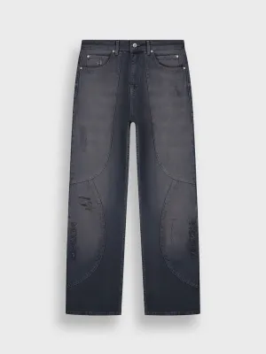 Horati Washed Jeans | Dark Blue