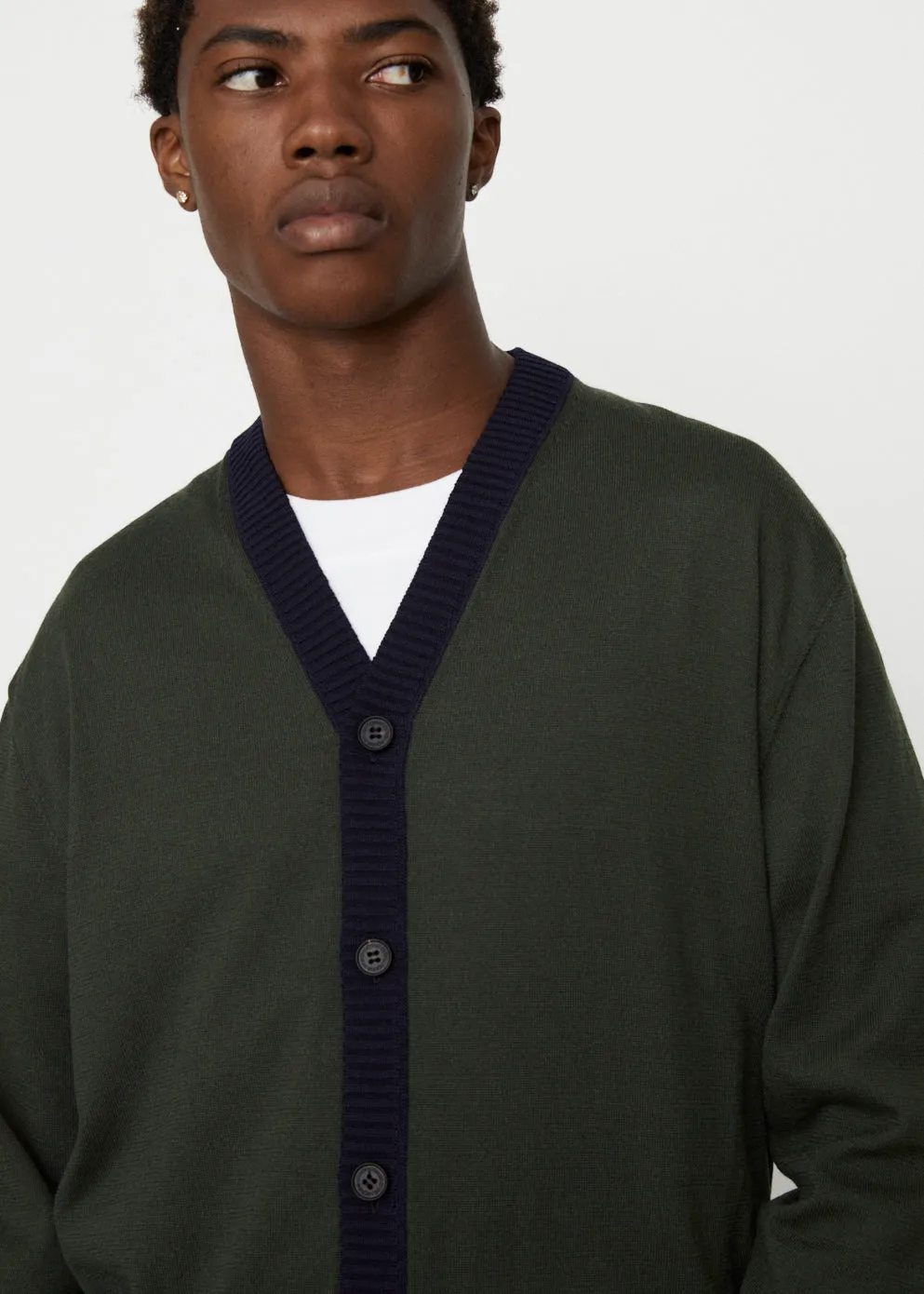 Horizontal Stripe Cardigan