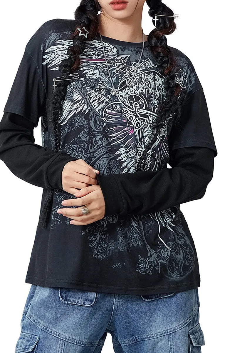 HTR1259 Rebel Spirit Graphic Tee