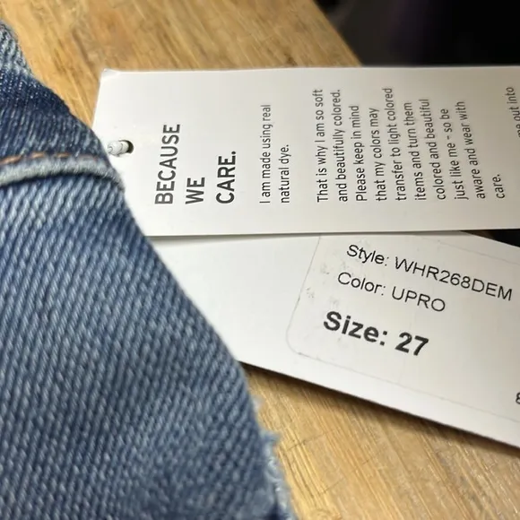HUDSON hi rise rival seemed straight jeans