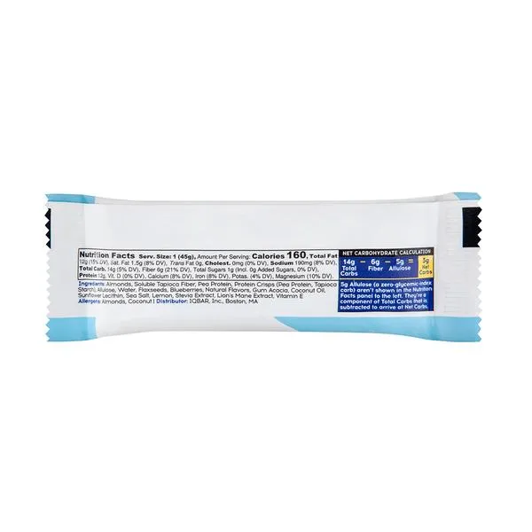 IQ Bar - Lemon Blueberry
