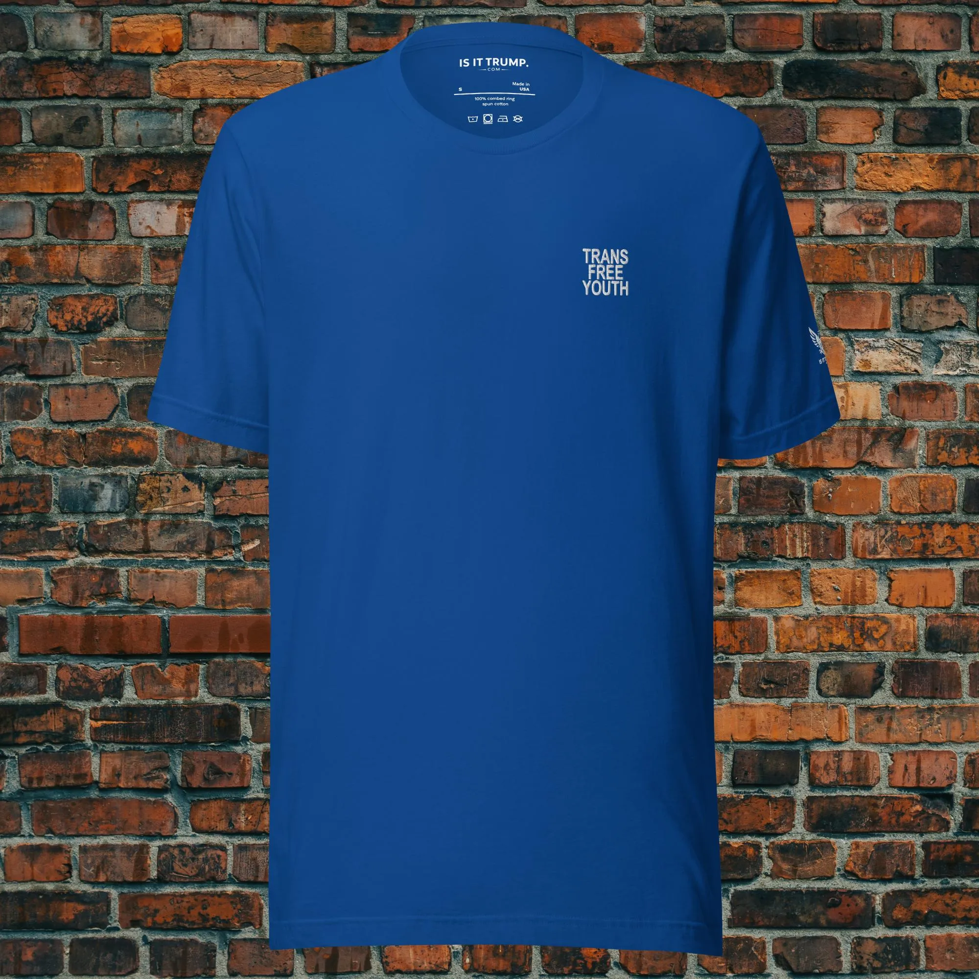 IsItTrump | TRANS FREE YOUTH Liberty Cut Tee