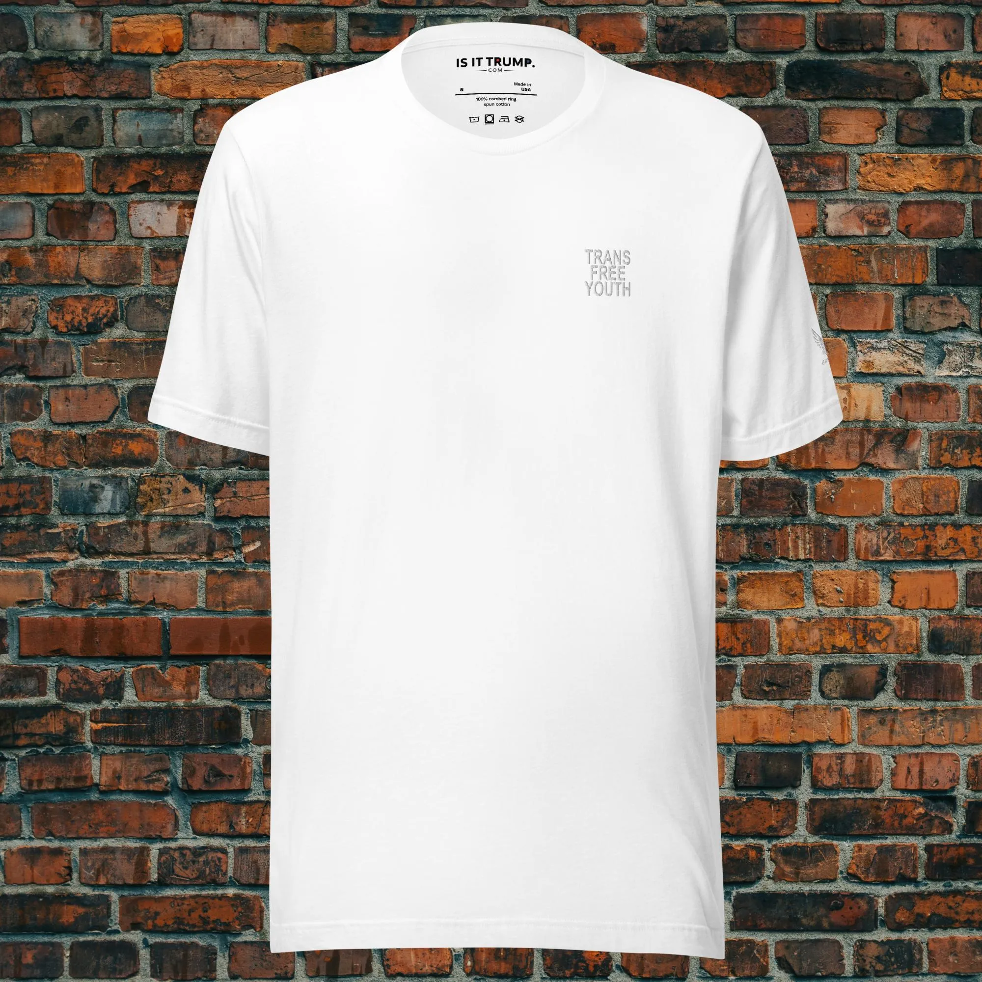 IsItTrump | TRANS FREE YOUTH Liberty Cut Tee