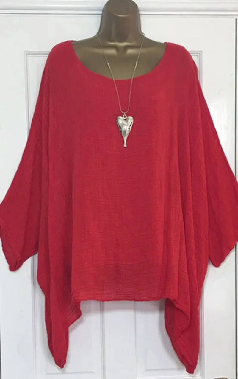 Isla |  Flowing Asymmetrical Top