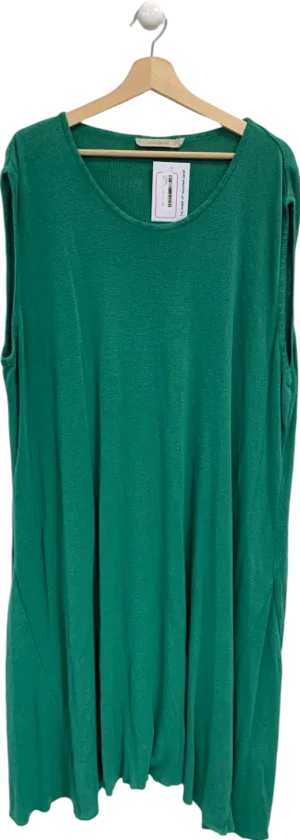 Isolde Roth Green Sleeveless Dress UK XXXL