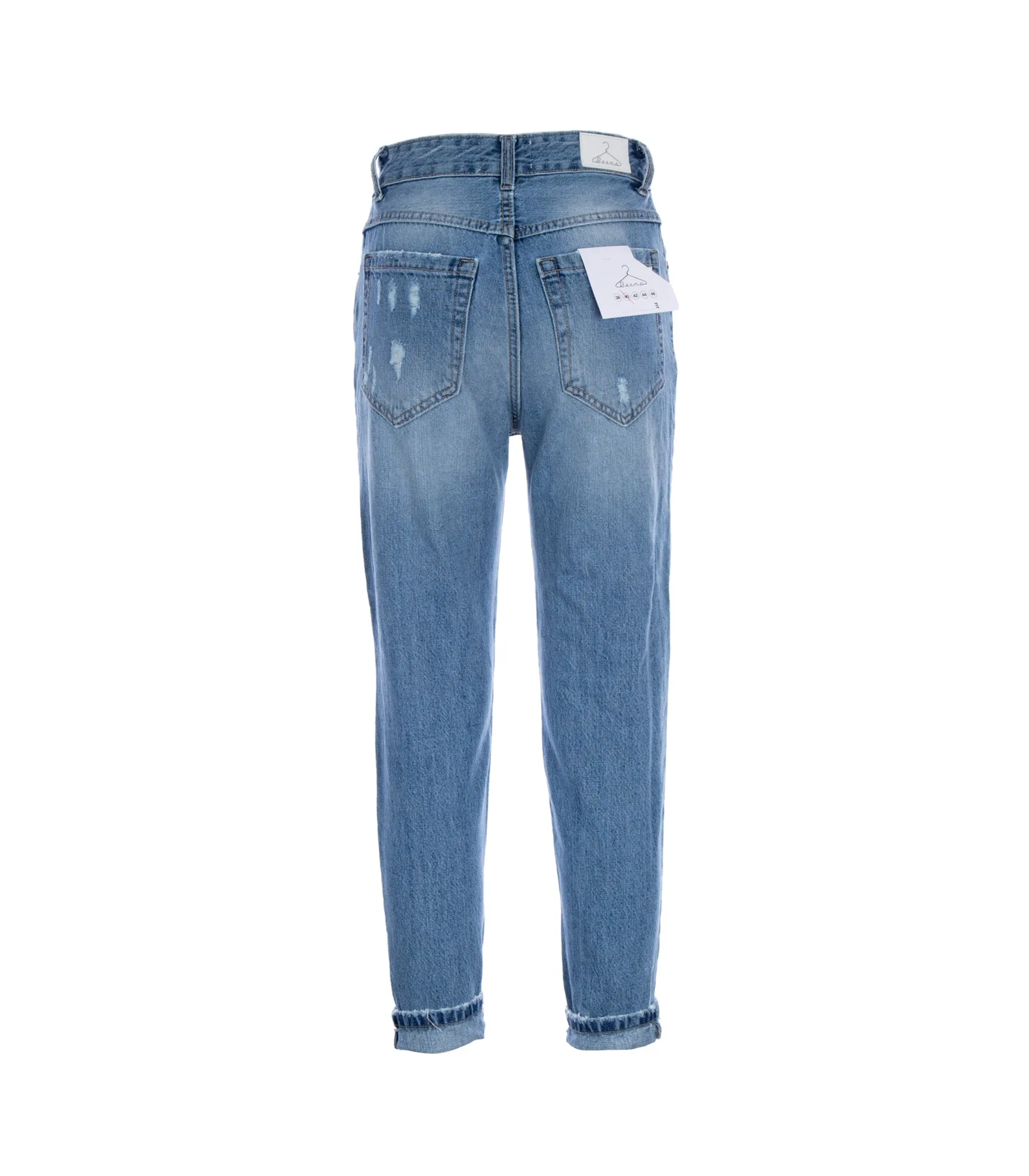 Jeans Momfit Rotture