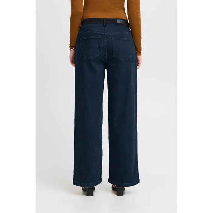 Jeanshose «Litzy» in dark blue von ICHI